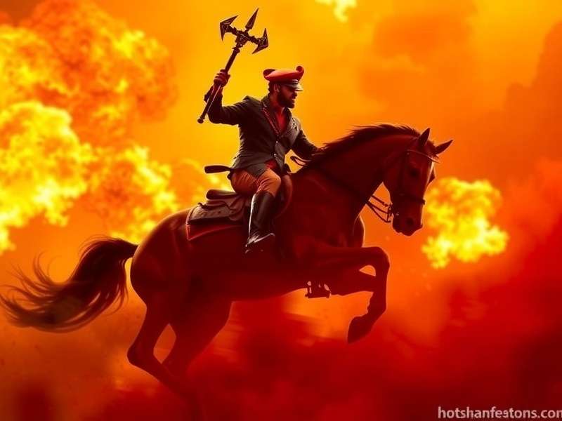Maratha Maverick Rise Cover Image - Epic battle scene featuring Maratha warriors in traditional armor, with forts and flags in the background